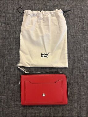 Montblanc MEISTERSTÜCK red wallet